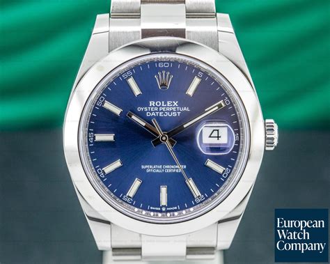 rolex oyster perpetual datejust blue face fake|rolex datejust 41mm blue face.